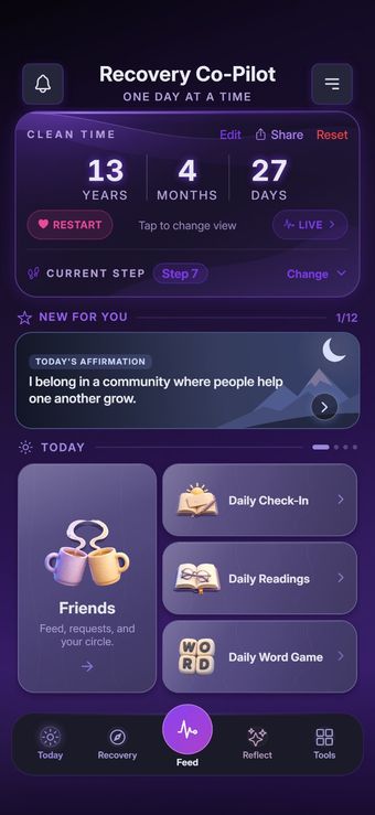 App screen 1 of 10: Stay clean, stay connected